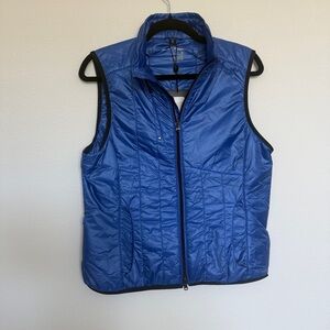 Ralph Lauren RLX Electric Blue Quilted Jacket Interior
